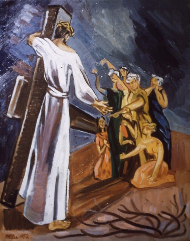 Mary Virginia Marelli painting